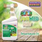 Bonide Captain Jack's Lawnweed Brew, 32 oz Rey-to-Spray, Fast-Acting Formula Controls Weeds, Moss, Algae, Lichens & Disease