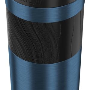 Contigo Byron 2.0 Stainless Steel Travel Mug with Snapseal Lid and Grip 20oz, Blueberry, Great for hot and cold beverages