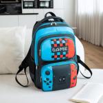 JIANYA School Backpack for Boys and Girls Elementary Children's School Bag Kids Backpack with Lunch Box