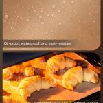 Parchment Paper Sheets, 9x13 In Non-Stick Precut Baking Parchment for Baking, Grilling, Air Fryer, Steaming, and More (Unbleached) - Quarter Sheet Size, Perfect for Bre, Cakes, Cookies, 100PCS