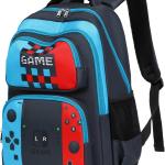 JIANYA School Backpack for Boys and Girls Elementary Children's School Bag Kids Backpack with Lunch Box