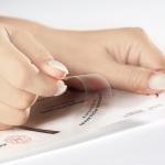 Avery Reusable Magnetic Professional Name Bge System Refills, Inserts for 1" x 3" Name Tags, Compatible with Laser Printers, 100 Clear Printable Inserts (71210)