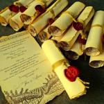 NileCart 8x12 in Egyptian Papyrus Paper – Blank Art Paper Crafting Supplies Set with Hieroglyphic Alphabet Stencil Ruler and Bookmarks. (10 Sheets)