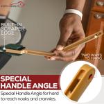 Kleen Handler 3 Pack EZ Scrub-Slicer Cleaning Tool, Electric Ble Cleaning, Deli Slicing Machine Cleaner, Clean Mandolin Slicer Safely (3 Handles)