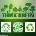 500 Biodegrable Compostable Thank You Plastic Bags - Grocery Shopping Bag with Handles [12" X 6.5" X 22"] Eco Friendly Green Plastic T Shirt Bags for Small Business Restaurant Supplies Retail Store