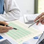 gisgfim 2 Ps 100 Sheets Columnar Analysis P 3 Hole Punch Accounting Ledger Book 8-1/2 x 11 Ledger Paper P Double Page Format Columnar Ps for Business Bookkeeping & Data(6 Column Ledger)