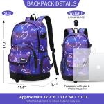 rickyh style School Backpack Travel Bag for Men & Women Lightweight College Back Pack with Laptop Compartmen