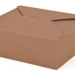 Southern Champion Tray 0771 #1 ChampPak Retro Take-Out Container, White Paperboard with Poly Coated Inside, 4-3/8" L x 3-1/2" W x 2-1/2" H (Pack of 450)