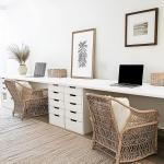 Kaboon 60x24 inches Tabletop, Solid One-Piece Desktop for Sit Stand Desk, Double Desks, L Desk DIY,Wood Countertop Home or Commercial Use,1 inch Thick, White, 23.62" D x 59.1" W