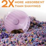 Carefresh 99% Dust-Free Confetti Natural Paper Small Pet Bedding with Odor Control, 10 L