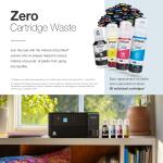 Epson EcoTank ET-2980 Wireless All-in-One Color Supertank Printer with up to 3 Years of Ink, Refillable Tanks, Perfect for Home, 15 PPM, 1.44" Color Screen, Auto 2-Sided Printing - Black