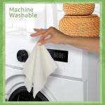 Reusable Bamboo Paper Towels |Heavy Duty, Absorbent & Durable | Reusable Washable Paper Towels | FSC Certified | 100% Rayon Derived From Bamboo | Kitchen Towels | 20 Sheets, 12"x11" | 2 Rolls