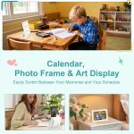 Holiday Edition| 10.1’’ Smart Digital Calendar - Interactive Touch Screen, HD Display, Wall Mountable Family Organizer with Chore Chart, To-Do Lists & App Sync for Home & Office, Warm Gift for Mom, D