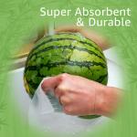 Reusable Bamboo Paper Towels |Heavy Duty, Absorbent & Durable | Reusable Washable Paper Towels | FSC Certified | 100% Rayon Derived From Bamboo | Kitchen Towels | 20 Sheets, 12"x11" | 2 Rolls