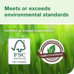 Tork Xpress Compressed Multifold Hand Towel White H2, Premium, Soft and Absorbent, 12 x 200 Sheets, 420590