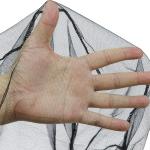 Mosquito He Mesh Nets,Gnat Face Netting Protection, Fly net for Garden,Camping,Hunting,Mosquito Netting for He and face,Personal Mosquito hat net mask(3pcs, Black, Gray, Military)