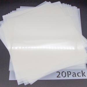 20 Pack 7.5mil Mylar Sheets, 12 X 12 Inch Stencil Paper for Cricut, Laser Cutting, Template Plastic for Quilting, Blank Plastic Sheets for Crafts, Food Gre Mylar Stencil Sheets